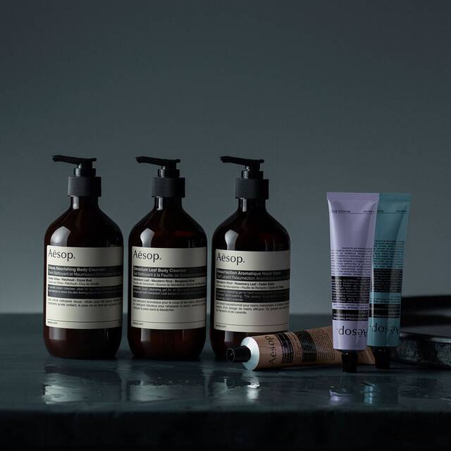 Banniere superieure de categorie Aesop